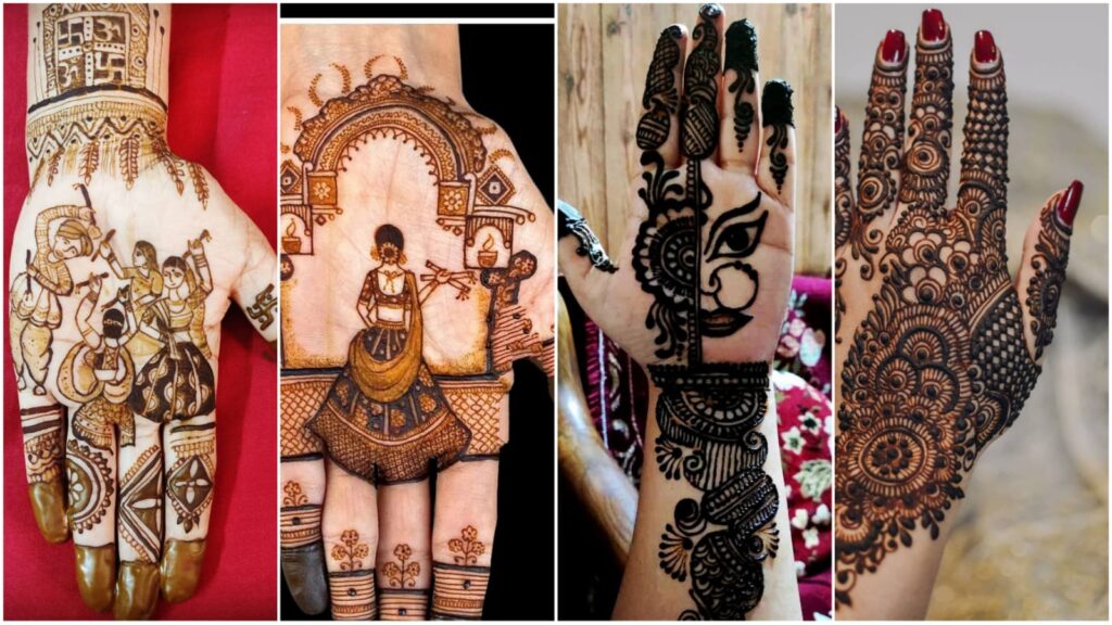 Navratri Mehndi Designs 2021