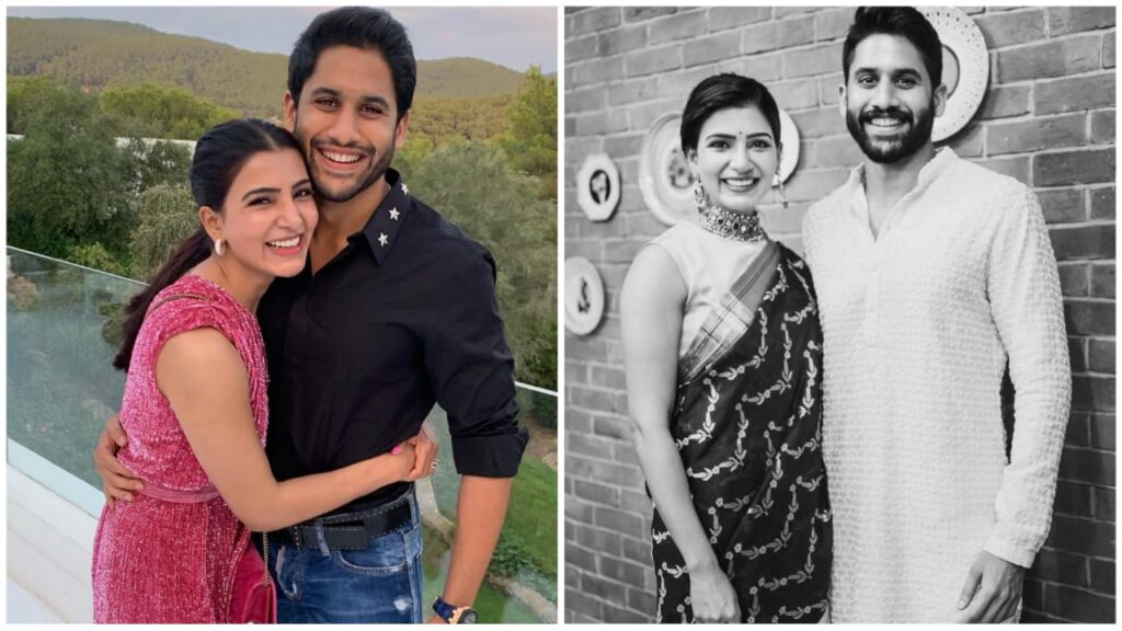 Samantha Akkineni and Naga Chaitanya